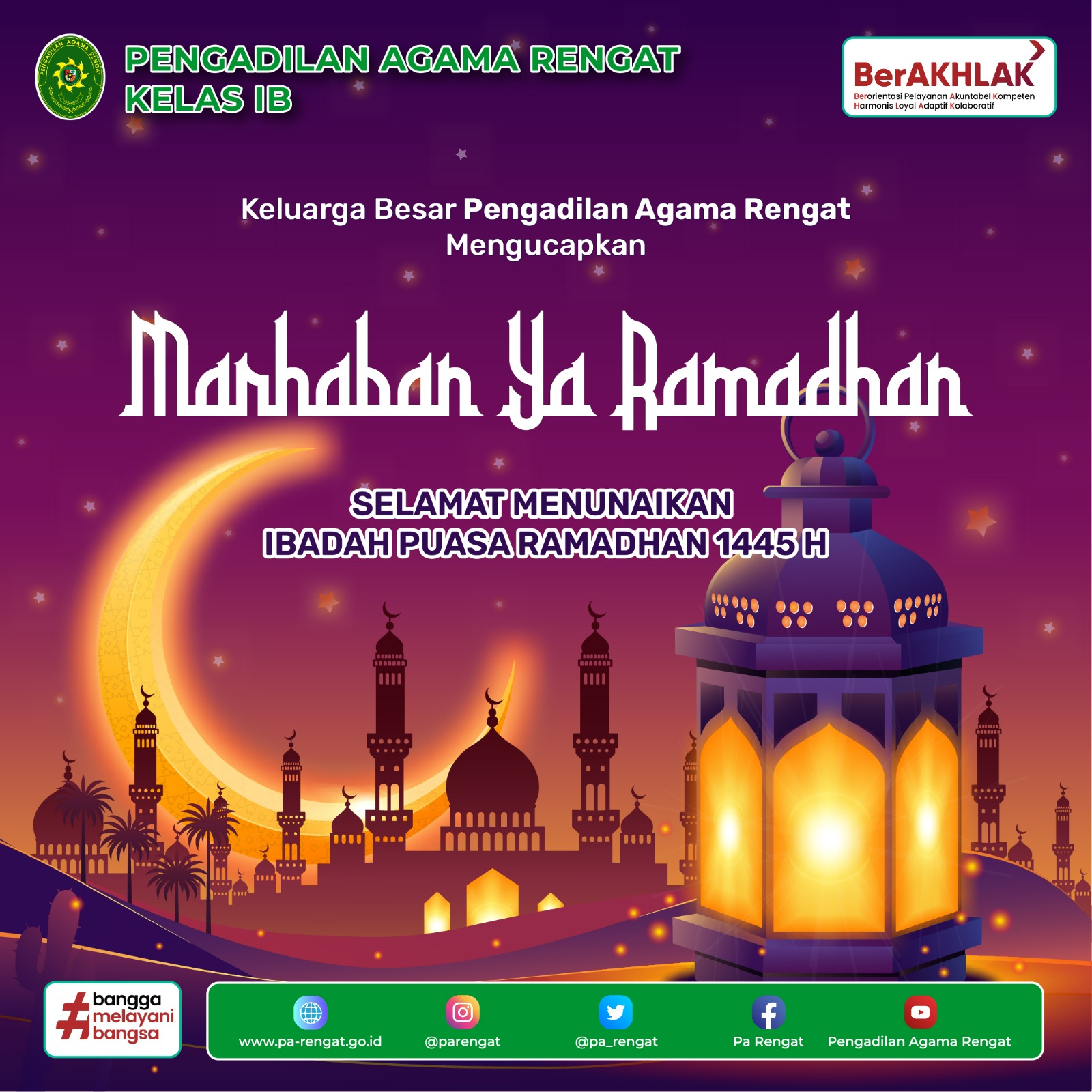 Marhaban Ya Ramadhan 1445 H